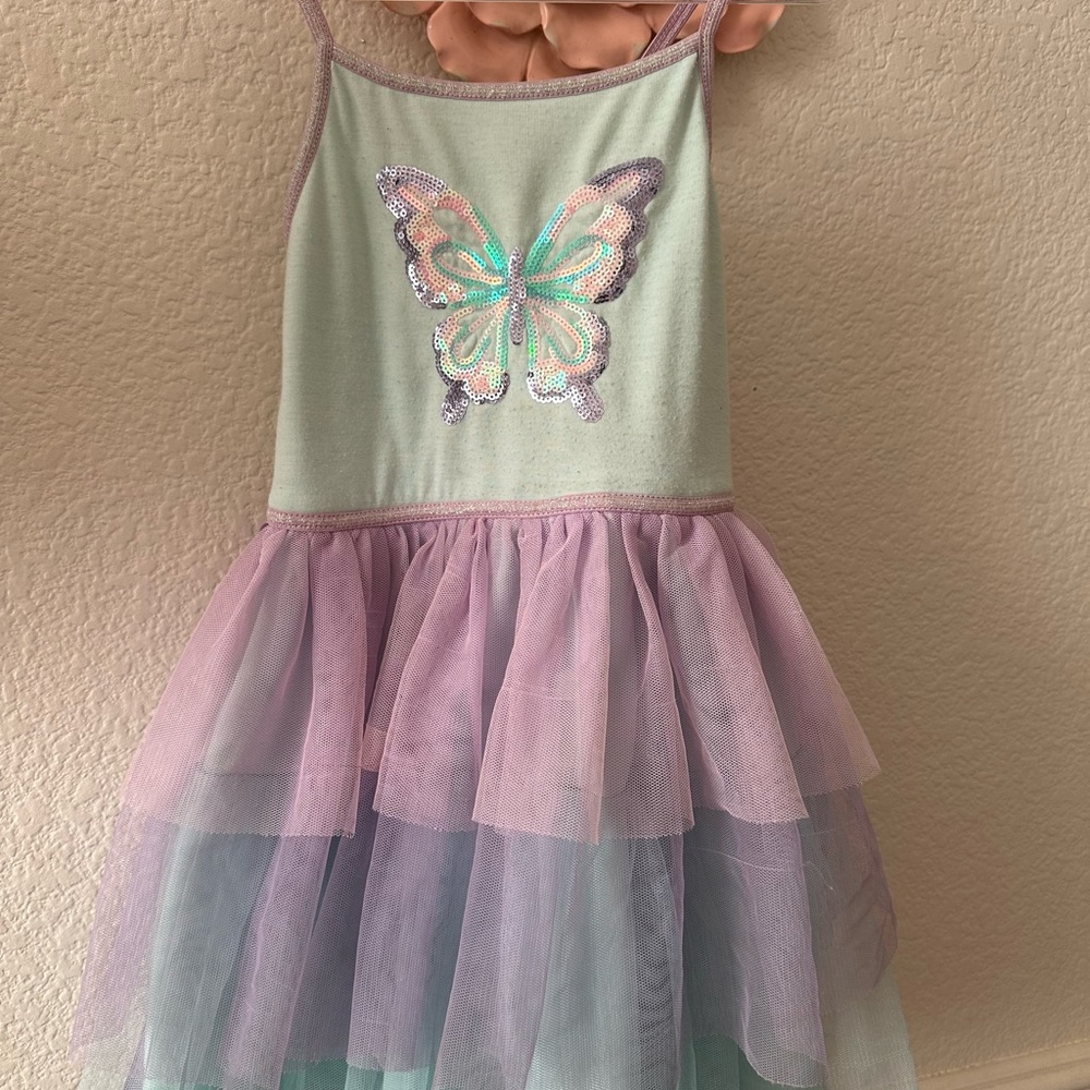Zunie Mint and Lavender Dress